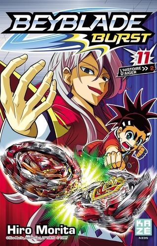Beyblade Burst Tome 11 L'histoire d'Aiger. Tome 2