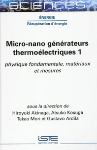 Micro-nano générateurs thermoélectriques