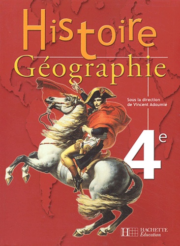 Vincent Adoumié - Histoire Géographie 4ème.