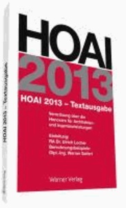 HOAI 2013 - Textausgabe.