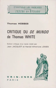 Critique du Mundo de Thomas White