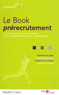  Hobsons - Le Book prérecrutement 2008-2009.