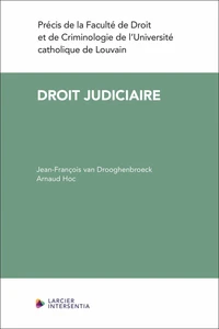 Eléments de droit judiciaire