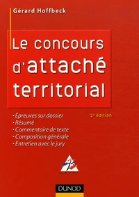 Le concours d'attaché territorial