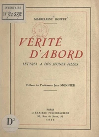 Vérité d'abord
