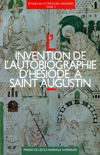 L'invention de l'autobiographie