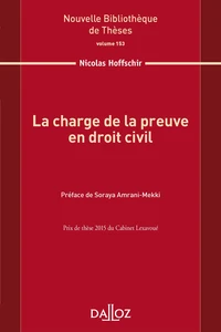 La charge de la preuve en droit civil
