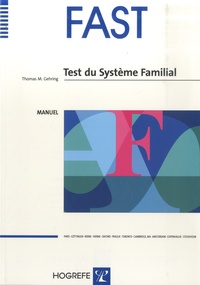 Thomas M. Gehring - FAST Test complet - Malette comprenant : manuel, signet, 25 protocoles, plateau et figurines.