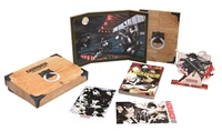 Coffret avec une jaquette réversible, un standee en bois de Chihiro et Hakuri, un triptyque avec fermeture aimantée et dorure, et 2 ex-libris exclusifs