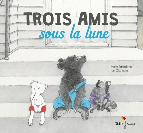 Trois amis sous la Lune