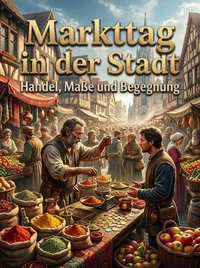 Markttag in der Stadt