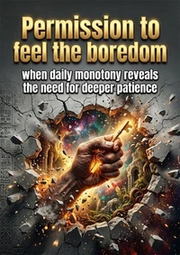 Permission to feel the boredom