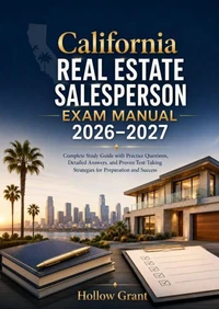 California Real Estate Salesperson Exam Manual 2026–2027