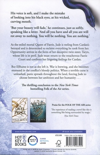 The Folk of the Air Tome 3 The Queen of Nothing