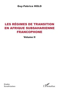 Les régimes de transition en Afrique subsaharienne francophone