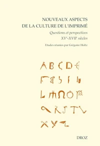Nouveaux aspects de la culture de l'imprimé