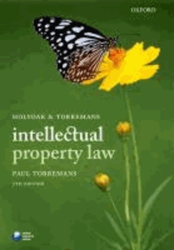 Holyoak and Torremans Intellectual Property Law.