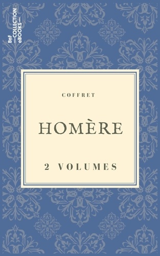Coffret Homère. 2 textes issus des collections de la BnF