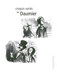 Honoré Daumier - Croquis variés par Daumier.