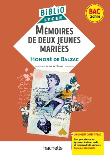 Honoré de Balzac - BiblioLycée - Mémoires de deux jeunes mariées, Balzac - BAC 2025.