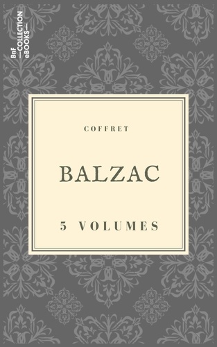 Coffret Balzac. 5 textes issus des collections de la BnF