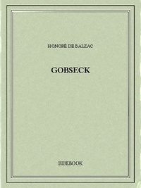 Honoré de Balzac - Gobseck.