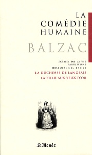 Honoré de Balzac - La Comédie humaine Tome 8 : La duchesse de Langeais ; La fille aux yeux d'or.