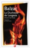 Honoré de Balzac et Michel Lichtlé - La Duchesse de Langeais - Histoire des Treize.