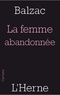 Honoré de Balzac - La femme abandonnée.