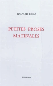 Petites proses matinales