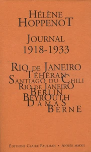 Journal 1918-1933