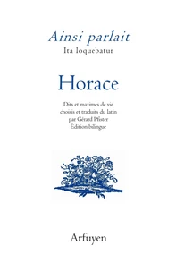 Ainsi parlait Horace