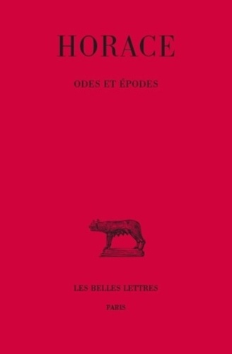  Horace - Odes et épodes.