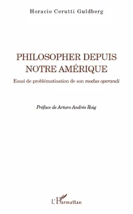 Philosopher depuis notre Amérique
