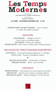 Les Temps Modernes N° 656, Novembre-décembre 2009