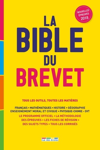 La bible du brevet  Edition 2018