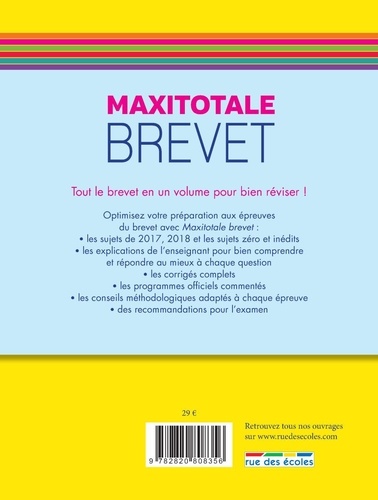 Maxitotale brevet  Edition 2019