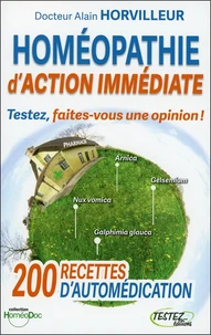 Testez l'homéopathie action immédiate