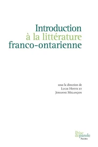 Introduction à la littérature franco-ontarienne