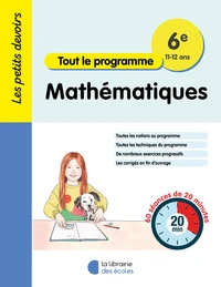 Mathématiques 6e Tout le programme
