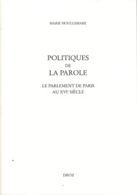 Politiques de la parole