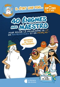 40 énigmes avec Maestro du CP au CE1