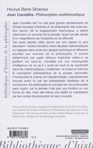 Jean Cavaillès. Philosophie mathématique 2e édition revue et augmentée