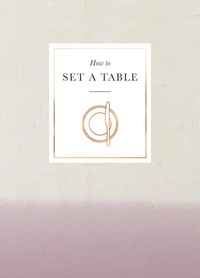 How to Set a Table