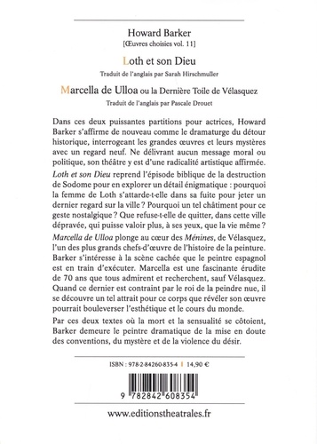 Oeuvres choisies. Volume 11, Loth et son Dieu ; Marcella de Ulloa ou la dernière toile de Vélasquez