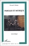 Howard Becker - Paroles et musique.