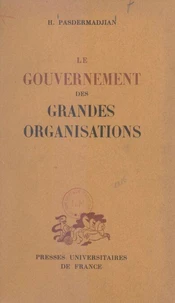 Le gouvernement des grandes organisations
