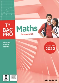 Maths Tle Bac Pro Groupement C