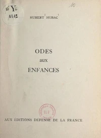 Odes aux enfances