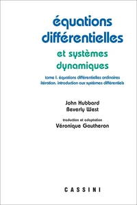 Equations différentielles et systèmes dynamiques